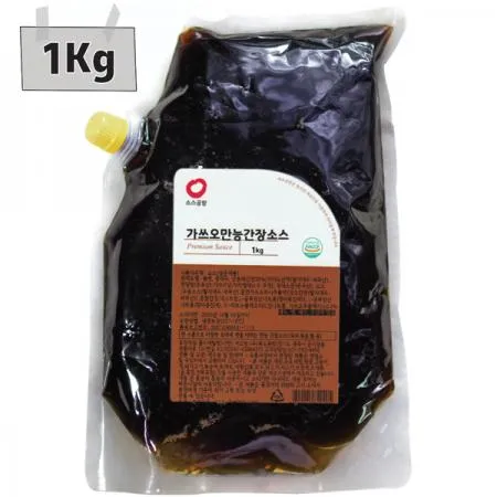 푸드공방 소스공방 가쓰오만능간장 소스 (1Kg)