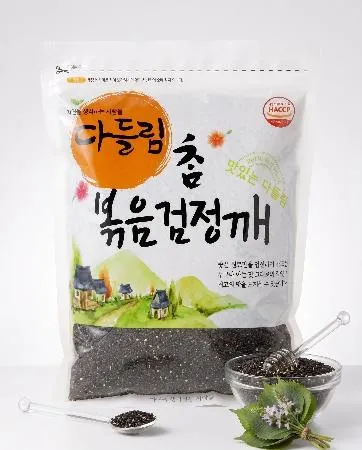 다들림 참 볶음검정깨(중국산) 1kg