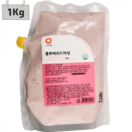 푸드공방 소스공방 블루베리  드레싱 (1Kg)
