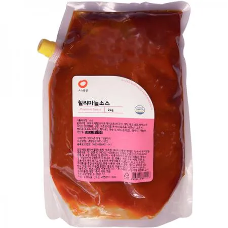 푸드공방 소스공방 칠리마늘 소스 (2kg)