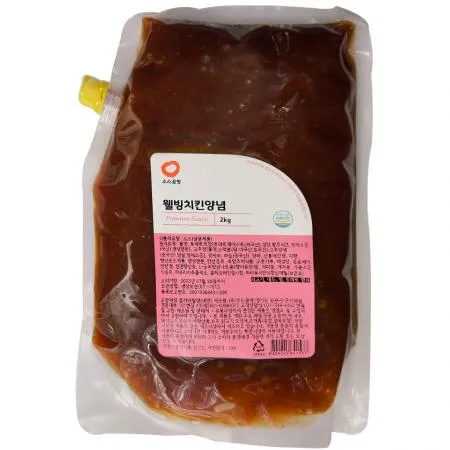 푸드공방 소스공방 웰빙치킨 양념 (2kg)