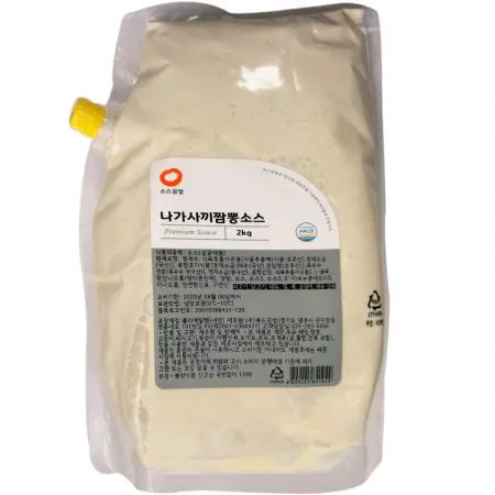 푸드공방 소스공방 나가사끼짬뽕 소스 (2kg)