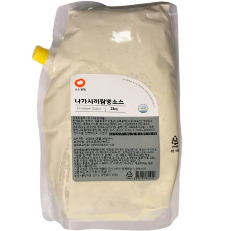 푸드공방 소스공방 나가사끼짬뽕 소스 (2kg) 이미지