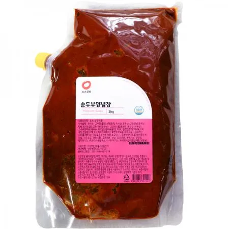 푸드공방 소스공방 순두부 양념장 (2kg)