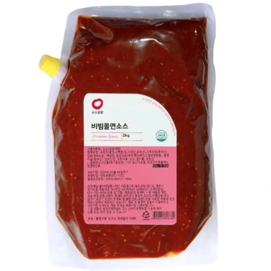푸드공방 소스공방 비빔쫄면 소스 (2kg) 이미지