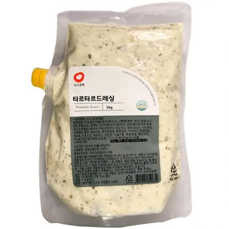 푸드공방 소스공방 타르타르  드레싱 (1Kg)