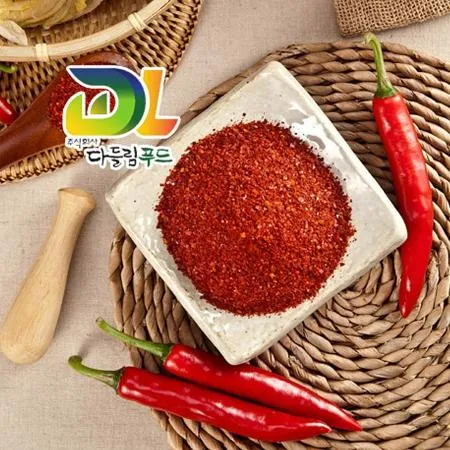 다들림 햇빛담음 참 고춧가루(중국산) 김치용 2.5kg 이미지
