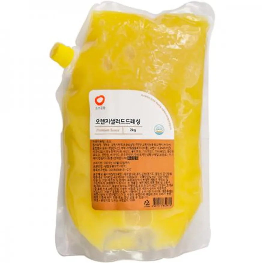 푸드공방 소스공방 오렌지샐러드 드레싱 (2kg) 이미지