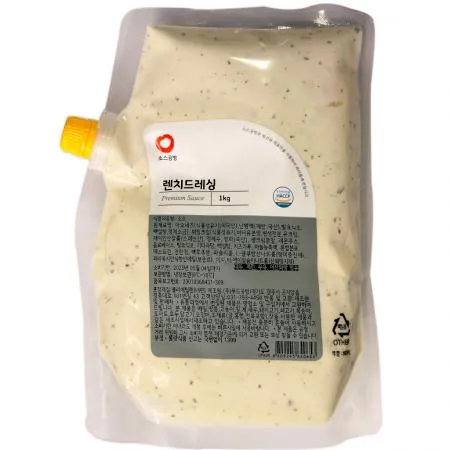 푸드공방 소스공방 렌치  드레싱 (1Kg)