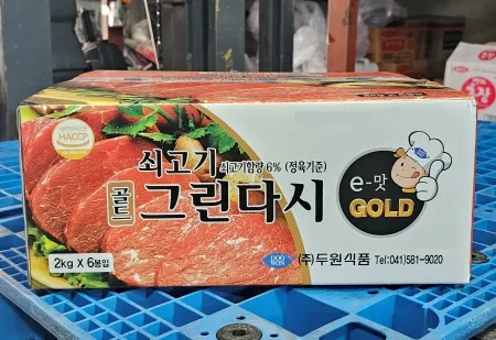두원 쇠고기 골드그린다시 2kg x 6개