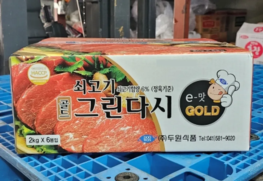 두원 쇠고기 골드그린다시 2kg x 6개 이미지