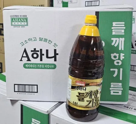 에이하나 들깨향기름 1.8L*8EA (박스 판매)