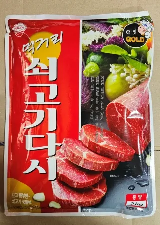 두원 쇠고기 먹거리다시 2kg x 6개