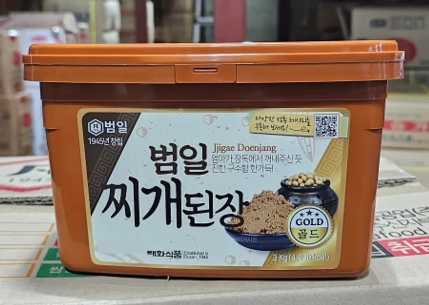 범일 찌개된장 3kg(4개 1Box) 이미지