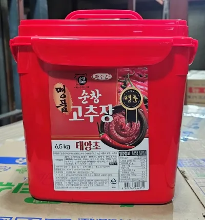 순창 뜨레안 태양초 명품 고추장 6.5kg(2개 1Box)