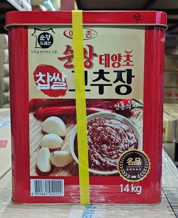 순창 아주존 태양초 찹쌀고추장 14kg