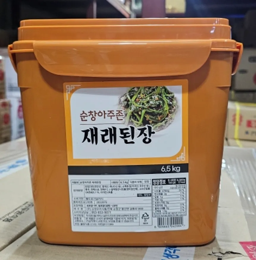 순창 아주존 재래된장 6.5kg(2개 1Box) 이미지