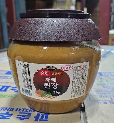 순창 아주존 상황버섯 재래된장 2kg(6개 1Box)