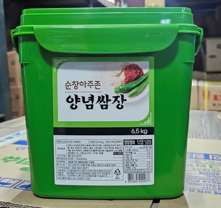 순창 아주존 양념쌈장 6.5kg(2개 1Box)