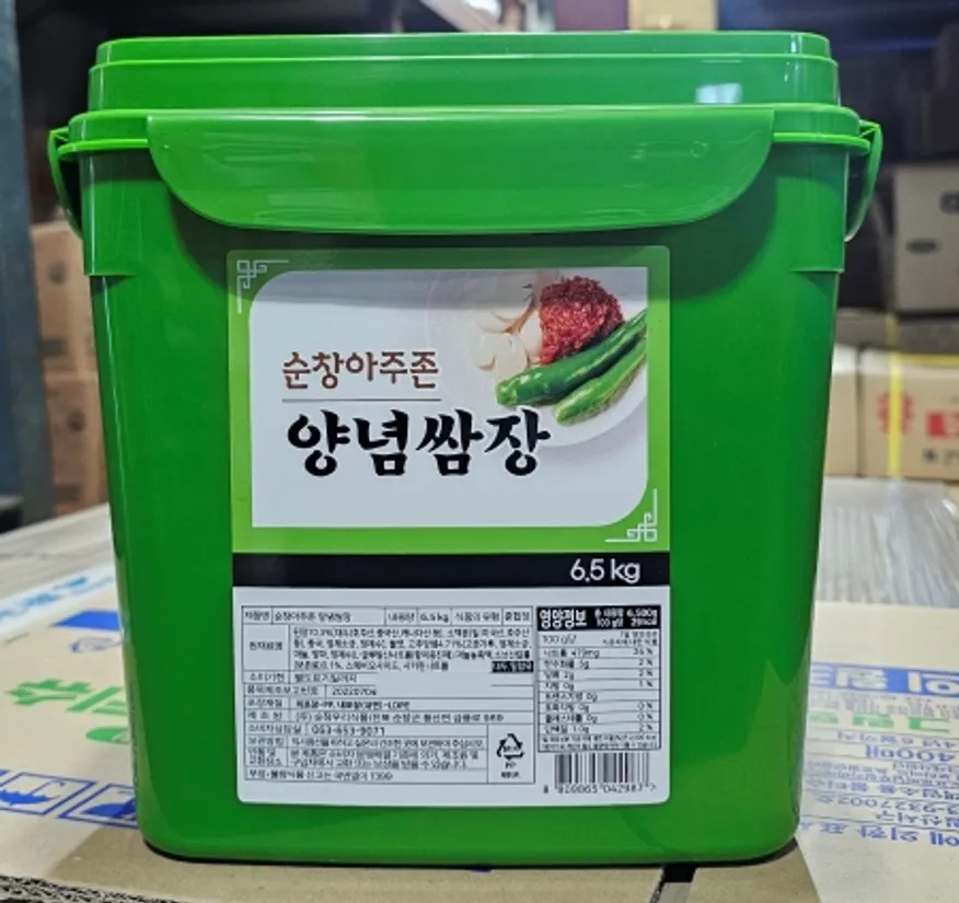 순창 아주존 양념쌈장 6.5kg(2개 1Box) 이미지