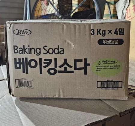 리오 베이킹소다 3kg x 4개