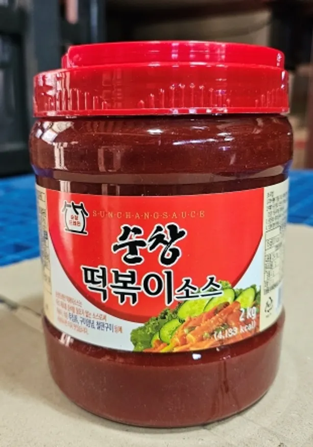 순창 뜨레안 떡볶이소스 2kg x 6개 이미지