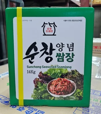 순창 뜨레안 양념쌈장 14kg