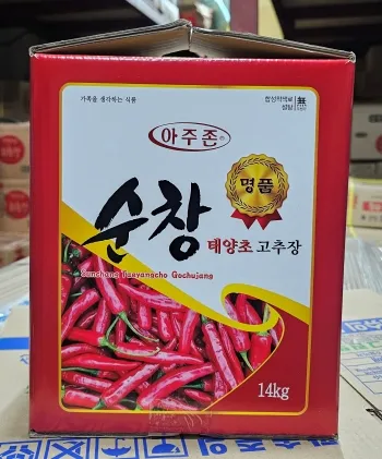 순창 아주존 명품 태양초 고추장 14kg