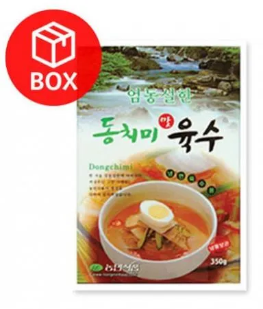 농민식품 동치미육수 350g 1박스 30개입 업소용 식당용 동치미냉면육수 1인분냉면육수