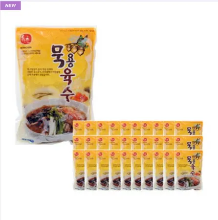 ❤️무료배송❤️ 교동 하우촌 묵용 육수 330g 1박스 30개입 업소용 묵사발육수 묵밥육수 1인분육수