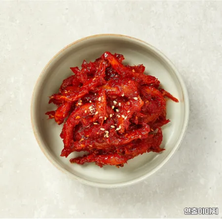 ❤️무료배송❤️ 반찬단지 명태회무침 10kg 업소용 명태회무침 벌크  이미지