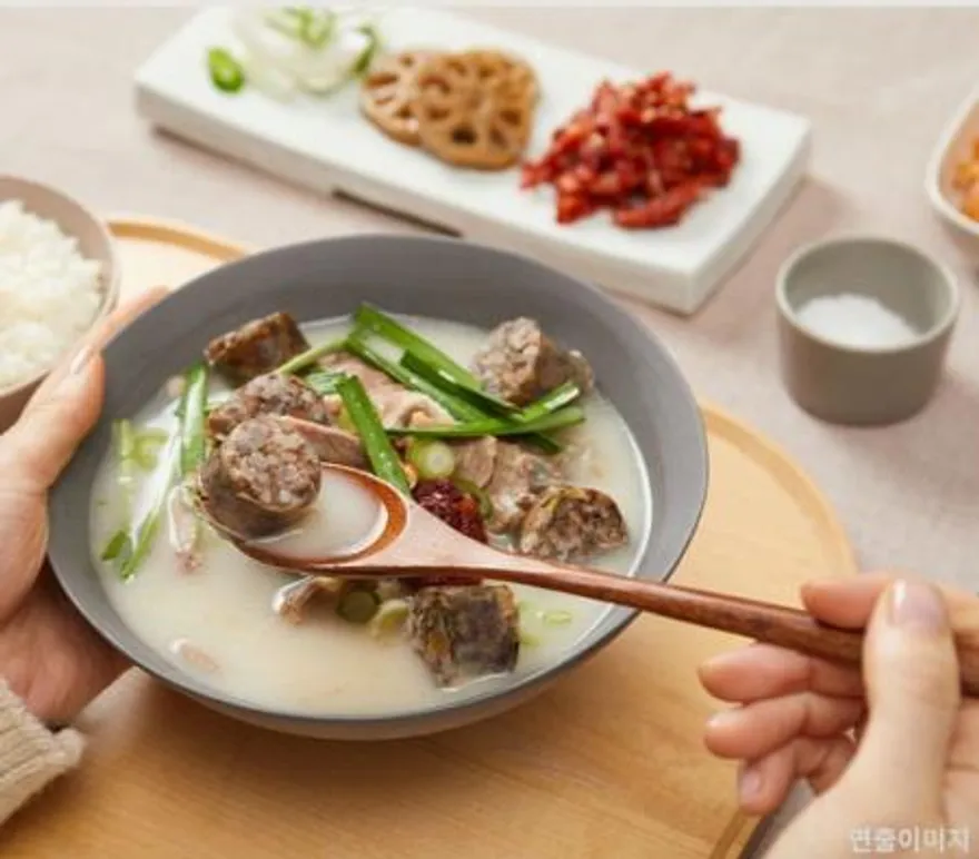 고향식품 옛맛 순대국 600g 1박스 25개 이미지
