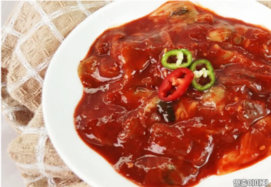 반찬단지 어리굴젓 4kg 4개 1박스 업소용 어리굴젓 식당용 대용량 어리굴젓 ❤️무료배송❤️ 이미지