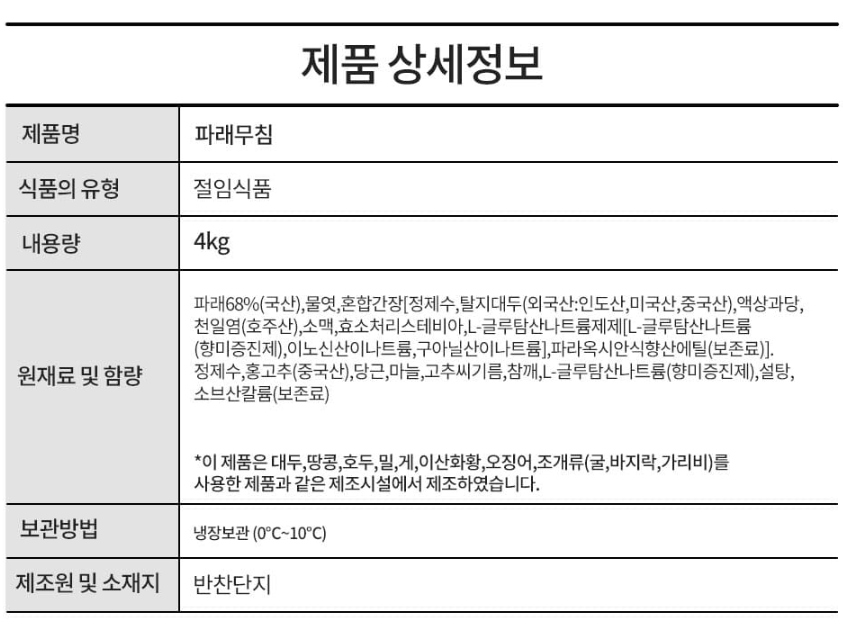 상품정보제공고시