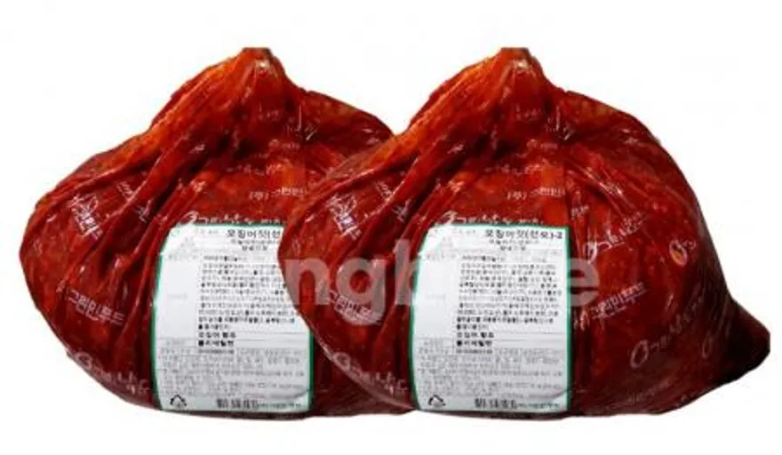 그린민푸드 선오 오징어젓 20kg 업소용 식당용 대용량 벌크 오징어젓 이미지