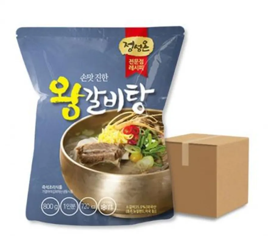 초원식품 정성온 왕갈비탕 800g 1박스 20개입 이미지