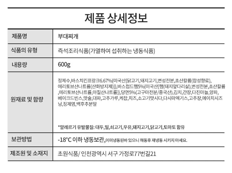 상품정보제공고시