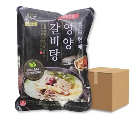 옥천식품 장터할매 영양갈비탕 1박스 800g 20개입 이미지
