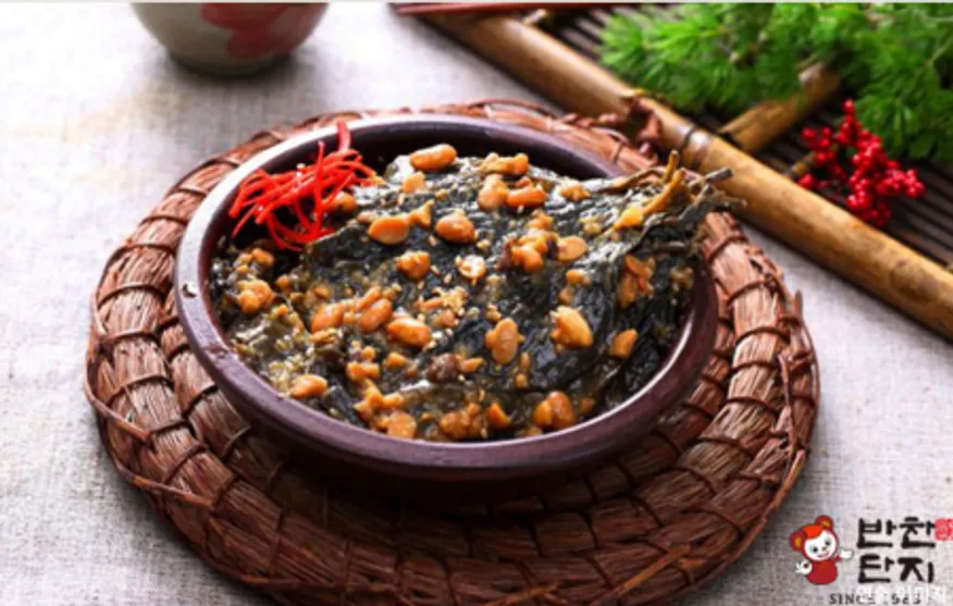 ❤️무료배송❤️ 반찬단지 된장깻잎 4kg 4개 1박스 업소용 식당용 반찬가게 된장깻잎지 이미지