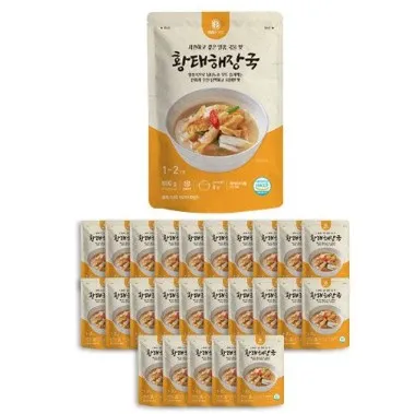엠에스푸드 황태해장국 600g 1박스 25개입 고소한황태 이미지