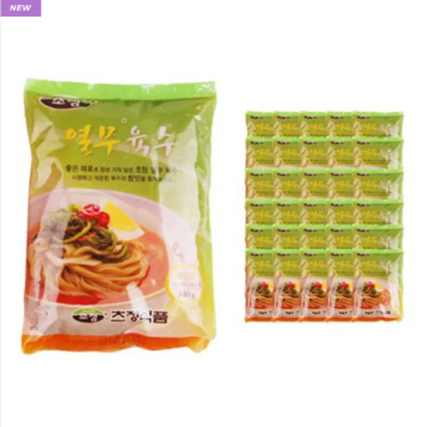 ❤️무료배송❤️ 초정식품 열무육수 350g 1박스 30개입 업소용 열무냉면육수 열무국수 1인분육수 이미지