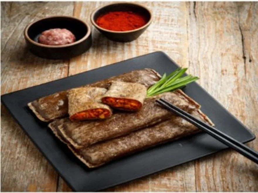 나래식품 산동 메밀전병 1.2kg 1박스(8개) 담백하고 고소한 이미지