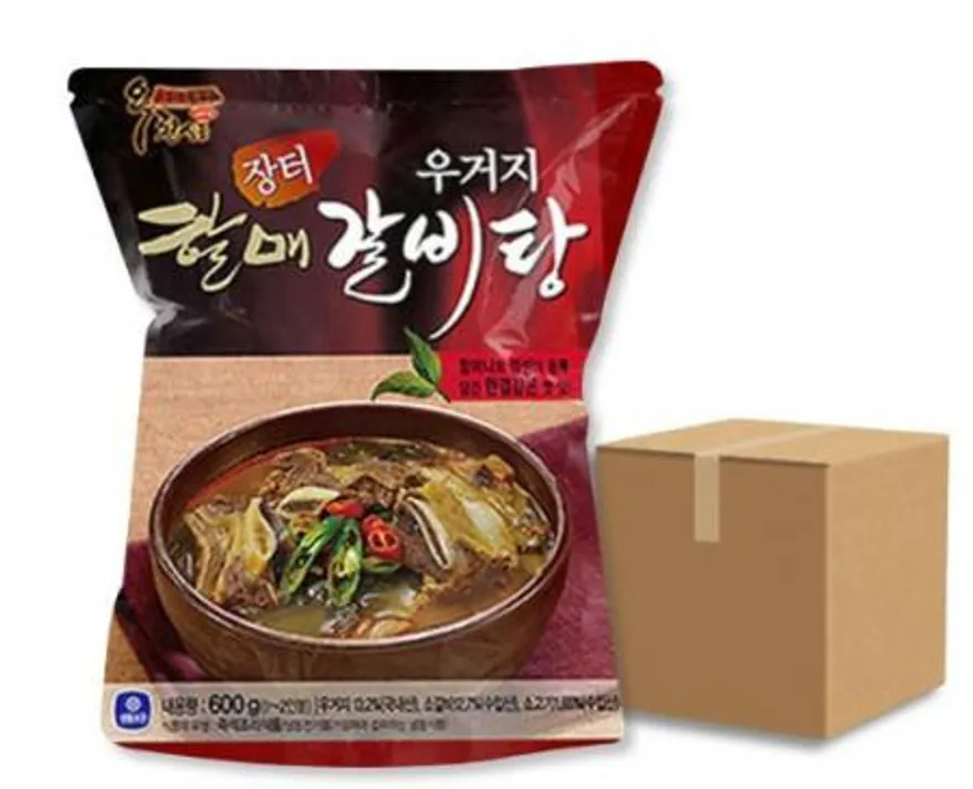 옥천식품 장터할매 우거지갈비탕 1박스 600g 25개입 이미지