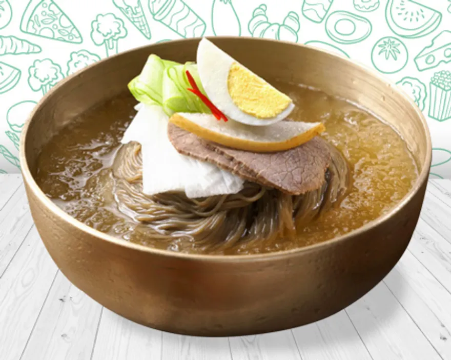 맛찬들 백미식품 함흥냉면 업소용 냉면사리 2kg 1박스 10개입 이미지