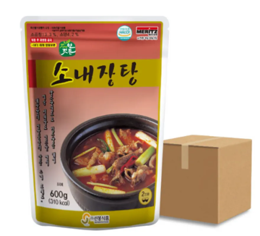 선봉식품 소내장탕 600g 1박스 25개입 이미지