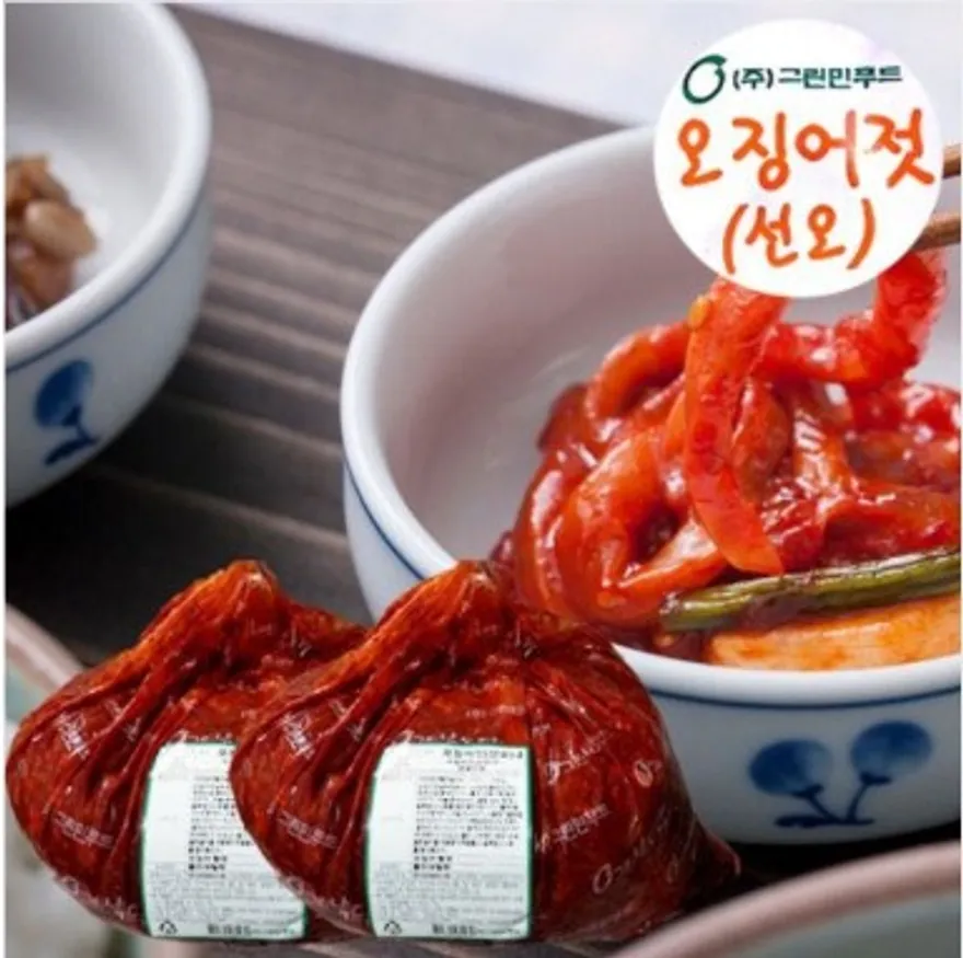 그린민푸드 선오 오징어젓 20kg 업소용 식당용 대용량 벌크 오징어젓 이미지