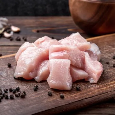 [청하유통] 마니커 한입(큐브) 닭가슴살 (1.5cm) 1kg 이미지