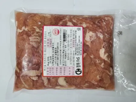 [청하유통] 야들야들 닭목살(1kg)-1Box(10EA) 캠핑요리 술안주 아이간식 밥반찬
