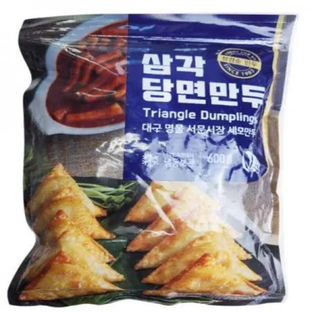 [청하유통] 삼각 당면만두(600g)-1Box(15EA)