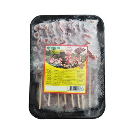 [청하유통] 국내산 염통꼬치(400g/20~23꼬치)-1EA 이미지